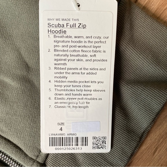 Lululemon Scuba Hoodie - Light Cotton Fleece - Picture 7 of 7